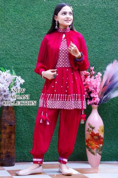 GIRLS AFGHANI DRESS